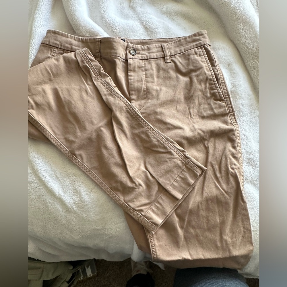 JCrew high-rise girlfriend chino